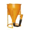Coupon ⌛ Benne à Béton EICHINGER 1250 L à Tuyau Fermeture Par Vanne -Mécanique Sans Volant-101713 🧨 garantis authentique 7