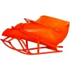 Offres ⭐ BENNE À BÉTON EICHINGER 3000 L COUCHÉE À FOND OUVRANT À VIDAGE LATÉRAL-MÉCANIQUE AVEC VOLANT-102518V 🛒 SOLDES TOUT À 5